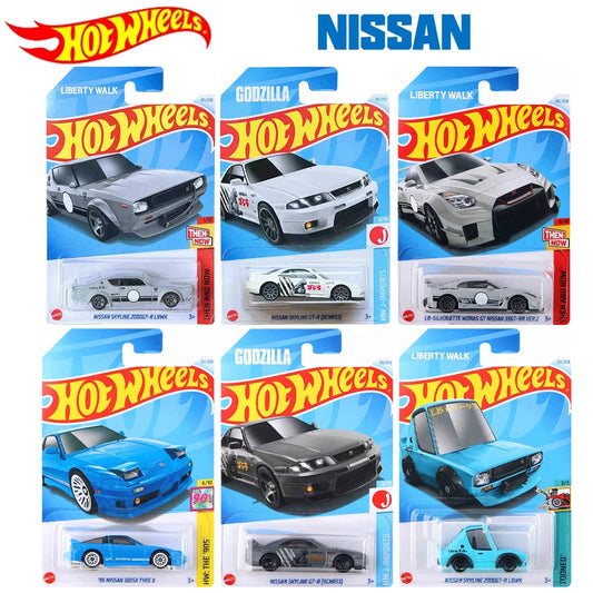 Hot Wheels Cars 2024 NISSAN Series NISSAN SKYLINE GT-R(BCNR33) Diecast Vehicle Model Cars Toys Boys Gift Christmas Gift